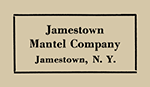 Jamestown Mantel Co. label Bodoni