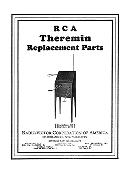 RCA Theremin Replacement Parts cover
